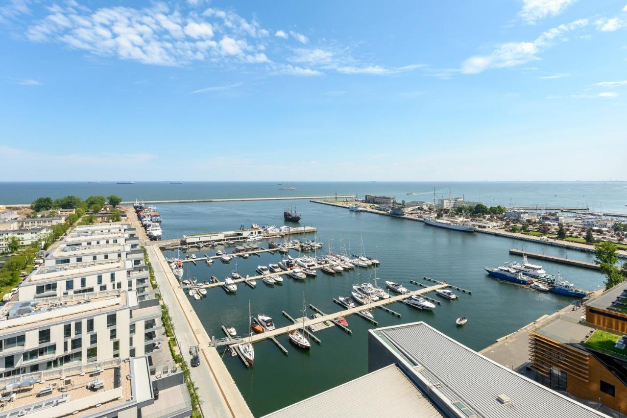 Sea Towers Leilighet Gdynia Eksteriør bilde