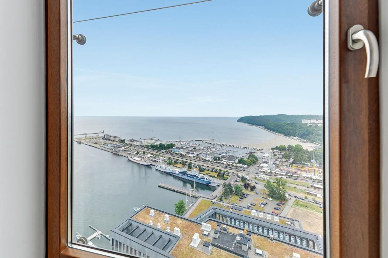 Sea Towers Leilighet Gdynia Eksteriør bilde