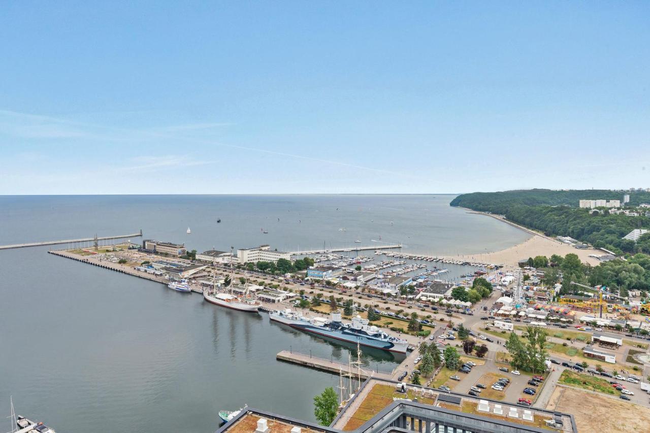 Sea Towers Leilighet Gdynia Eksteriør bilde