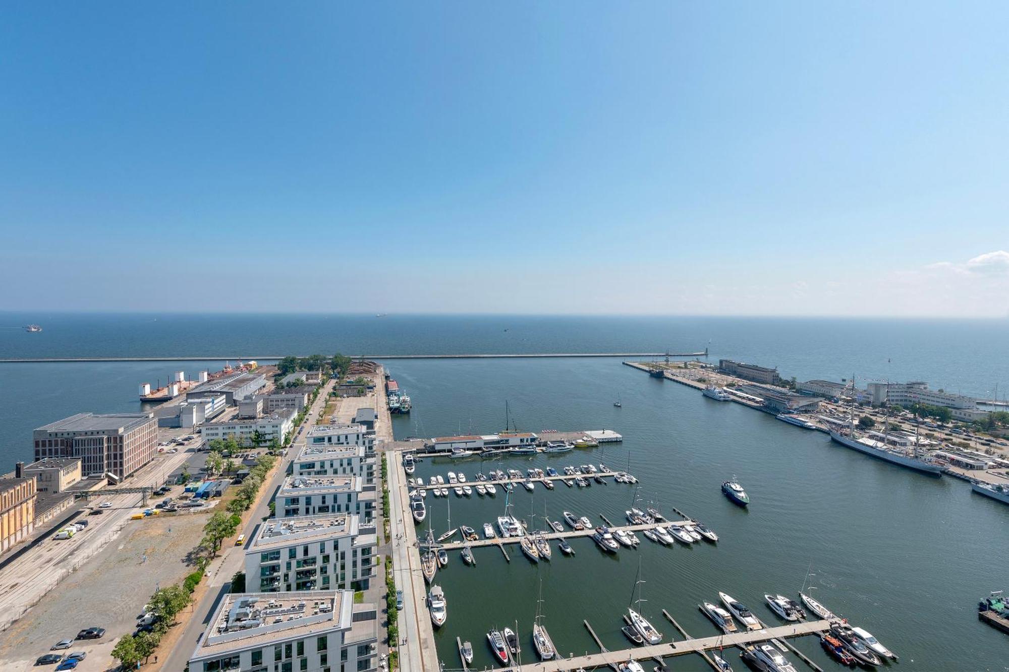 Sea Towers Leilighet Gdynia Eksteriør bilde