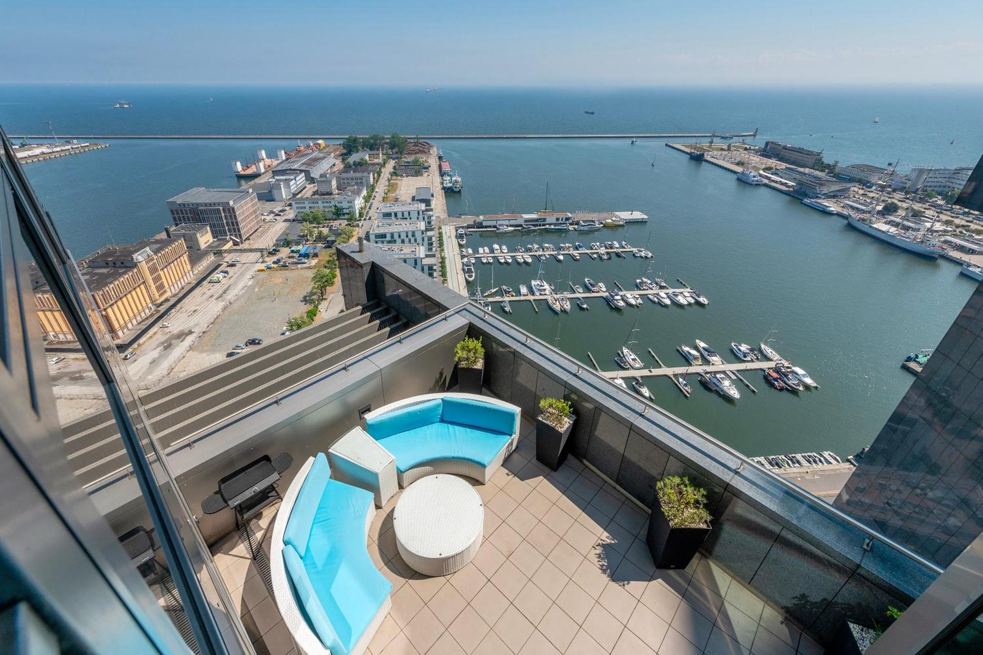 Sea Towers Leilighet Gdynia Eksteriør bilde