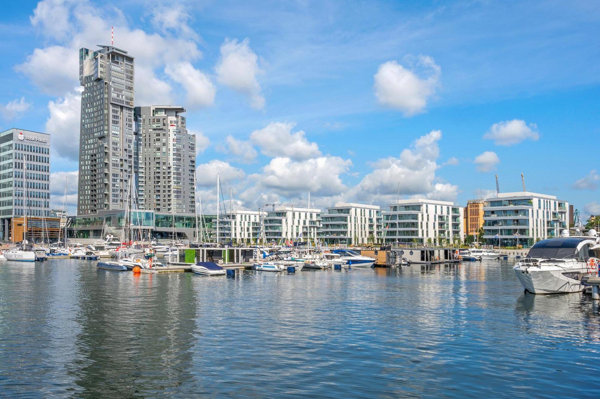 Sea Towers Leilighet Gdynia Eksteriør bilde