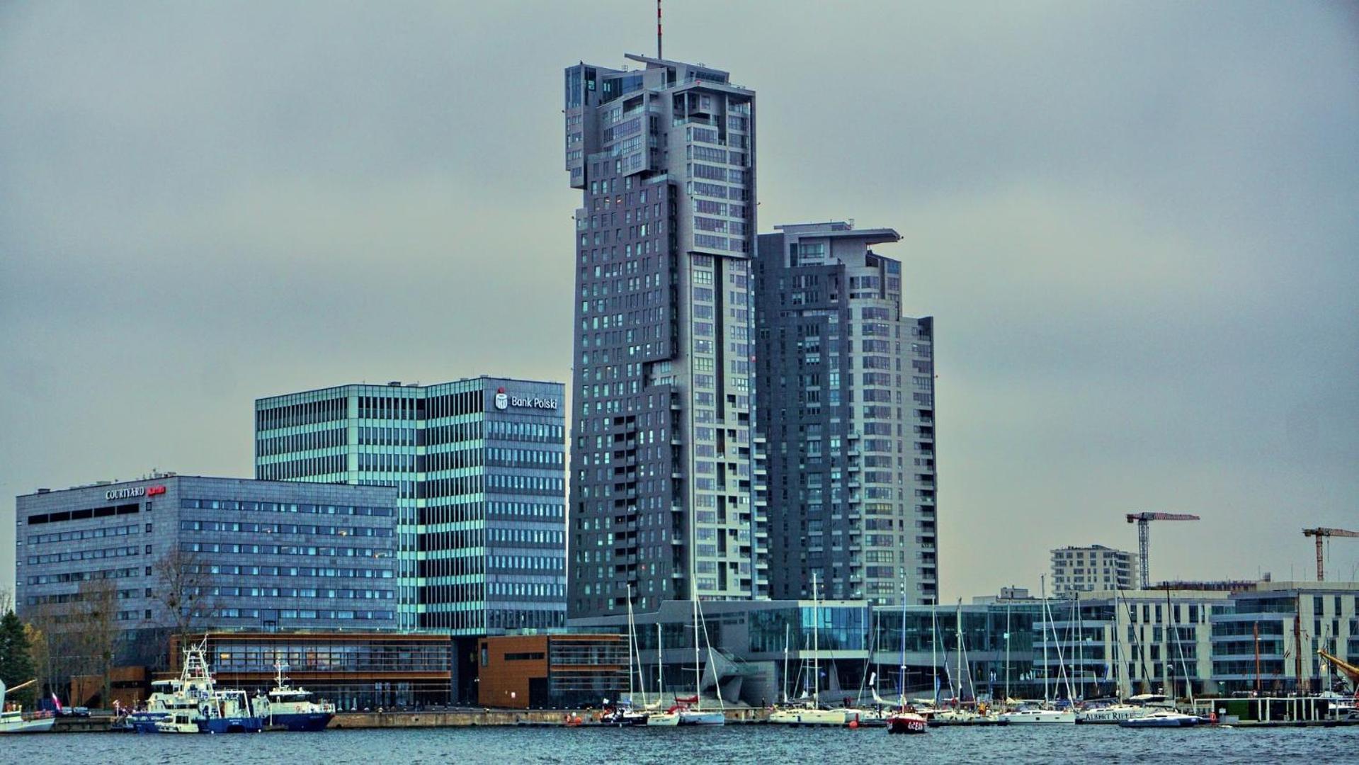 Sea Towers Leilighet Gdynia Eksteriør bilde